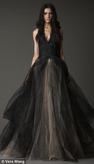 Would you wear a black wedding dress Vera Wang thinks so