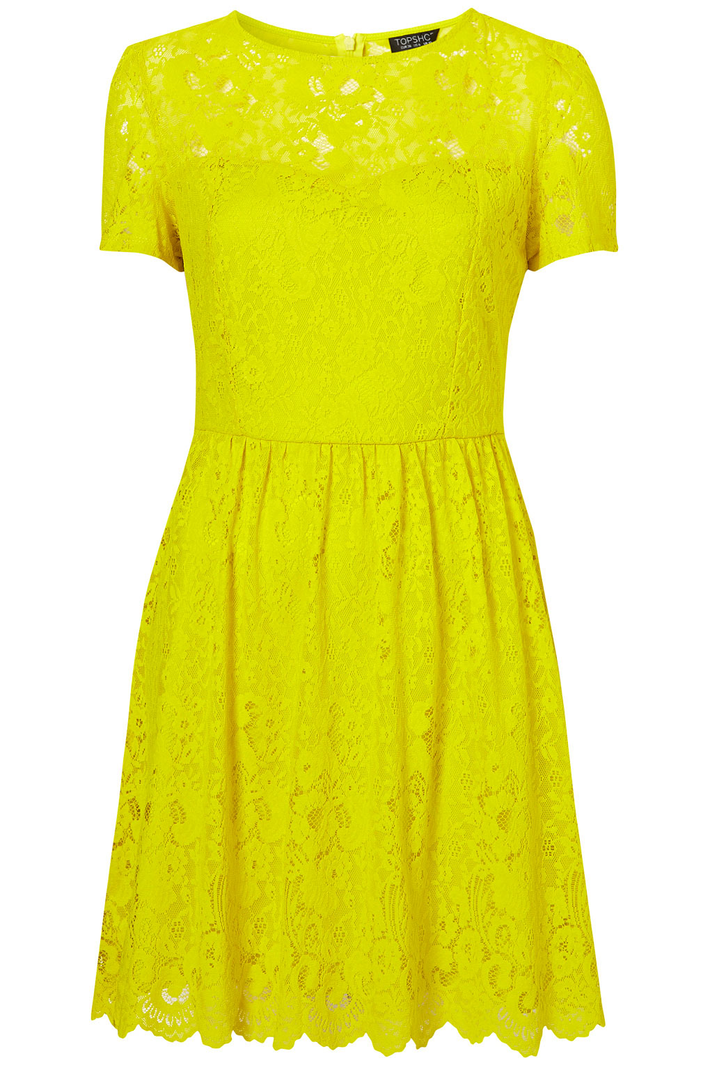 Neon Lace Flippy Dress also from Topshop but not in the sale â€“ boo!